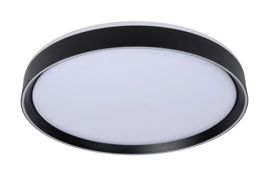 Lucide NURIA - Lámpara de techo - Ø 50 cm - LED 3 StepDim - 1x36W 2700K - Negro - apagado